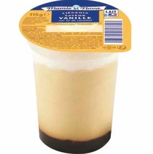 LIEGEOIS VANILLE SUR LIT DE CARAMEL 115G