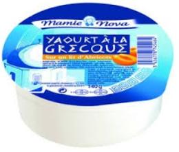 YAOURT GREC A L'ABRICOT 140G