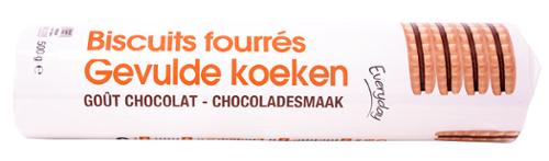 BISCUIT FOURRE AU CHOCOLAT 500G