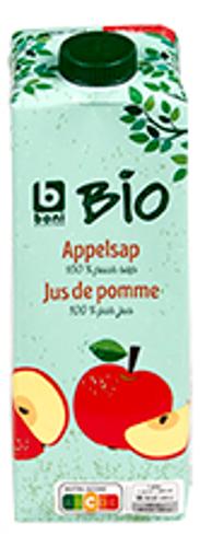 JUS DE POMME BIO 1L
