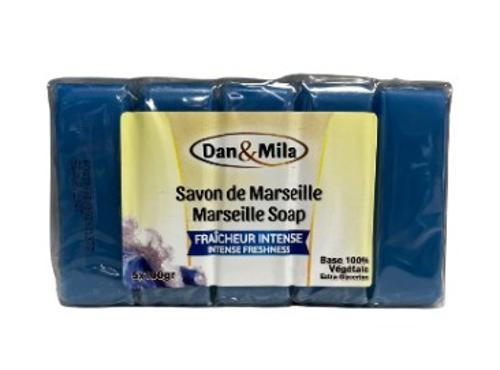 SAVON MARSEILLE/FRAICHEUR LOT 100GX5