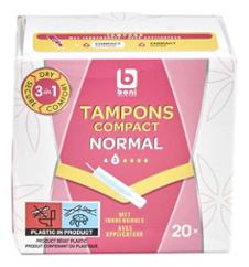 TAMPON HYGIENIQUE NORMAL APPLICATEUR x20