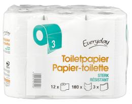 PAPIER TOILETTE 12 ROULEAUX