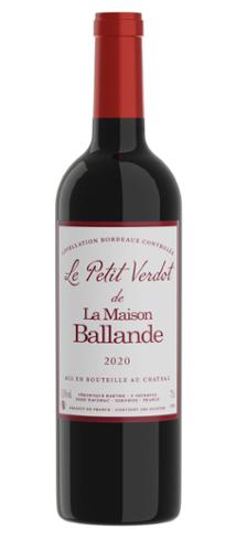 VIN LE PETIT VERDOT ROUGE 2020 75cl