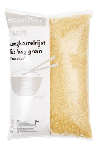 RIZ LONG GRAIN ETUVE SAC 5KG