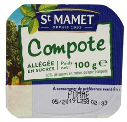 COMPOTE DE POMME 100G x 120