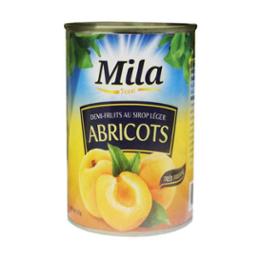 ABRICOT AU SIROP 430G 1/2