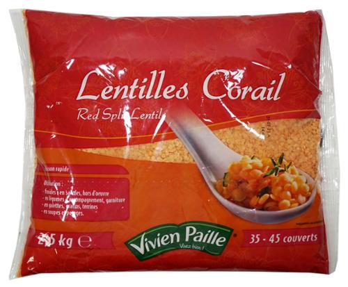 LENTILLES CORAIL 2.5KG