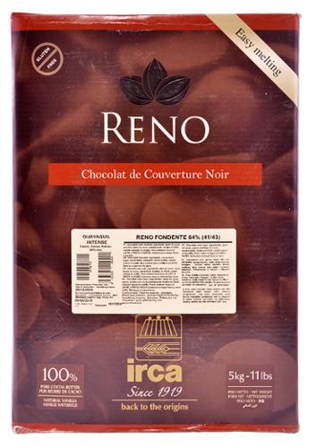 COUVERTURE CHOCOLAT NOIR 64% 5KG