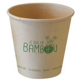 GOBELET EN BAMBOU 10CLX50