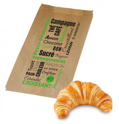 SAC KRAFT 14+7x2.5 BLANC n 4  30g/m2