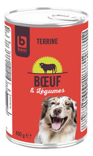 TERRINE AU BOEUF ET AUX LEGUMES 400G