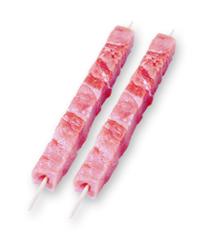 BROCHETTES DE DINDE 130-140G CARTON 5KG