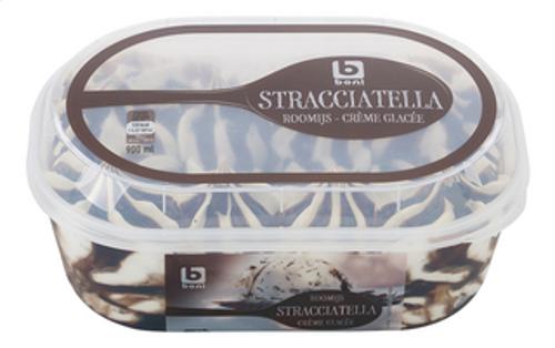 GLACE STRACCIATELLA CHOCOLAT 1L