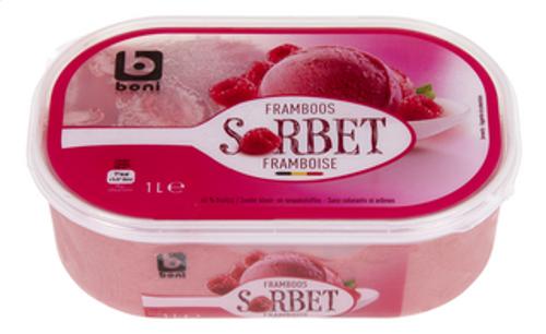 SORBET A LA FRAMBOISE 1L