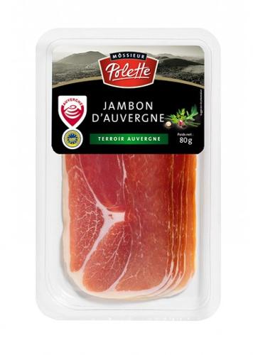 JAMBON SEC D'AUVERGNE 4 TR 80G