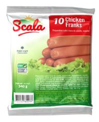 SAUCISSE DE POULET 340G