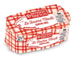BEURRE MOULE 1/2 SEL 250G