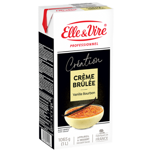 CREME BRULEE A LA VANILLE UHT 1L