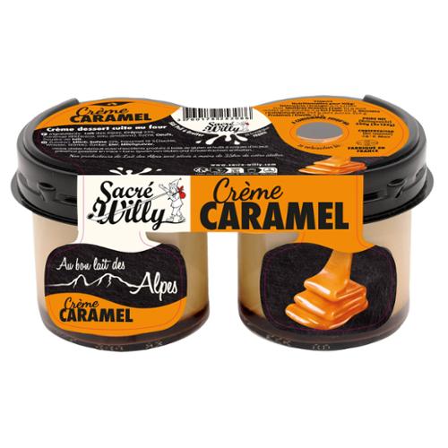 CREME DESSERT AU CARAMEL SACRE WILLY 125Gx2