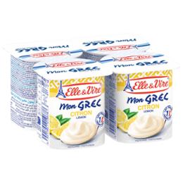DESSERT LACTE GREC CITRON 125Gx4