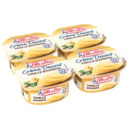 CREME DESSERT A LA VANILLE 100GX4