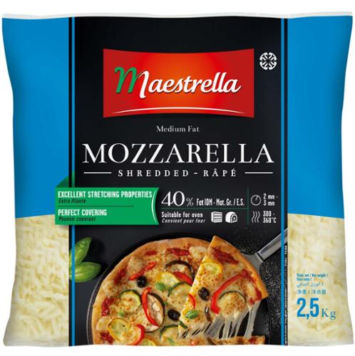 MOZZARELLA RAPEE 2.5KG