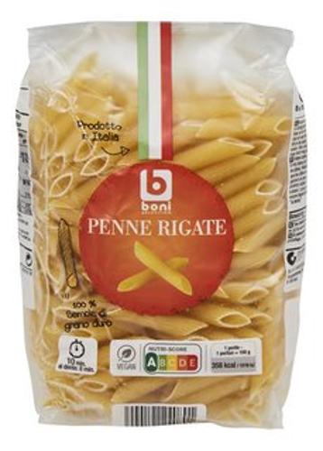 PATES PENNE RIGATE 500G