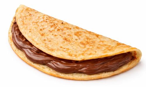 CREPE AU CHOCOLAT 1/2 LUNE 40Gx40