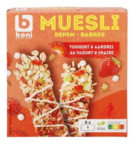 BARRE CEREALE FRAISE/YAOURT 6 x 23G EMB