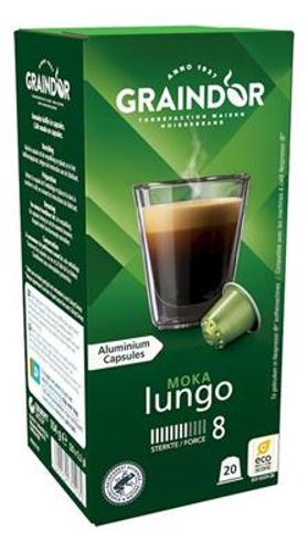CAFE CAPSULE x 20 MOKA LUNGO F8 UTZ