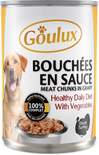 BOUCHEES DE DINDE EN SAUCE 900G
