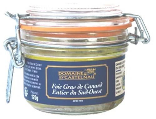 FOIE GRAS DE CANARD ENTIER IGP 120g