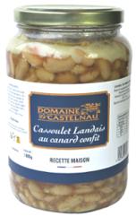 CASSOULET LANDAIS AU CANARD CONFIT 1,4 KG - 4 parts