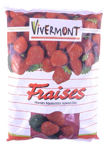 FRAISES ENTIERES EQUEUTEES 1KG