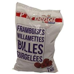 BILLES DE FRAMBOISES 1KG
