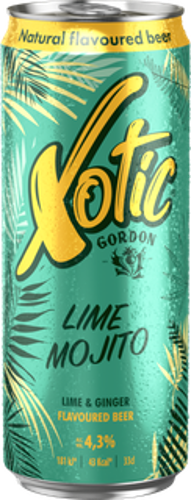 BIERE XOTIC LIME MOJITO 4.3% 33CL