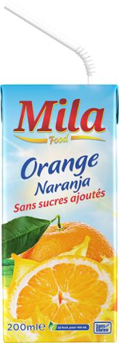 NECTAR D'ORANGE MILA 200ML x 6
