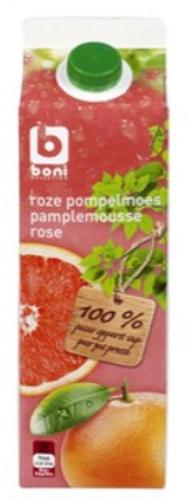 JUS DE PAMPLEMOUSSE ROSE 100% PUR JUS 1L